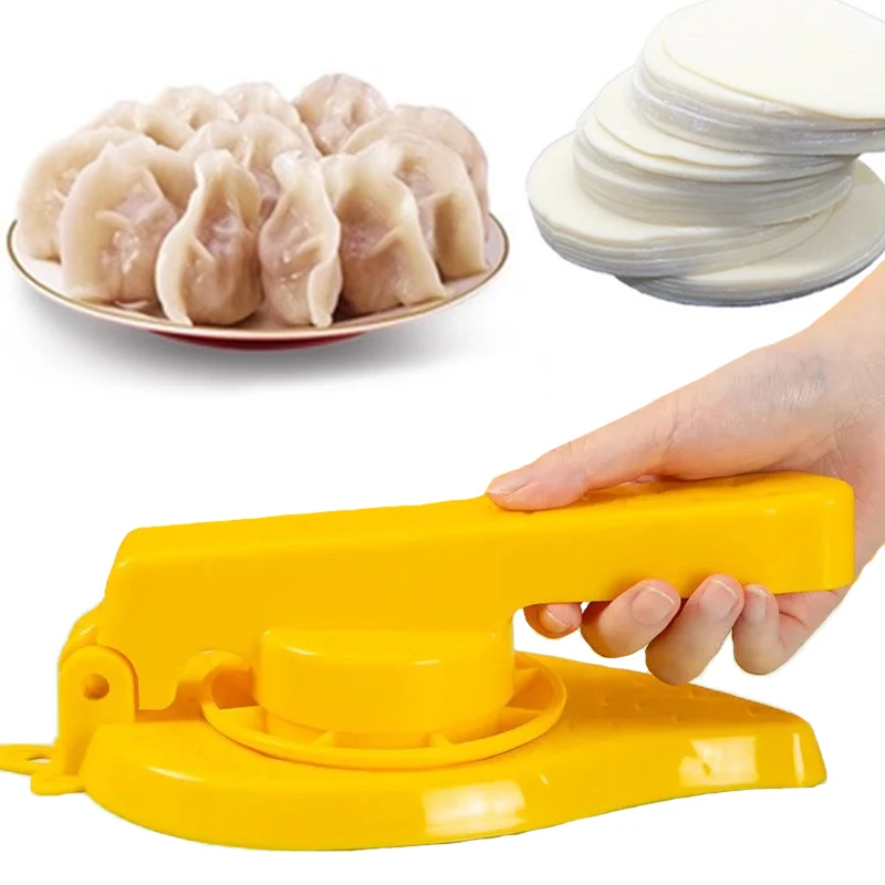 

Artifact For Pressing Dumpling Skins Lazy Home Kitchen Tool Pressing Small-sized Skin Mould Presser Dumpling Machine New 2022