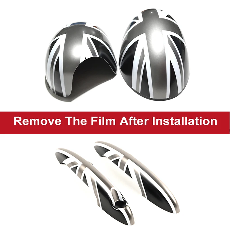 

Для MINI Cooper R55 R56 R57 R58 R59 R61 задняя крышка бокового зеркала, дверная ручка, чехол, наклейка, автомобильные аксессуары