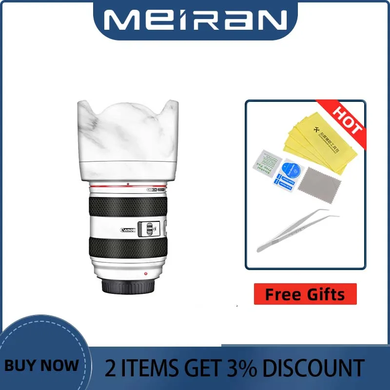 Защитная пленка для объектива камеры Canon EF 24-70 мм f/2.8L F2.8L 24-70F2.8L 24702.8 защита от