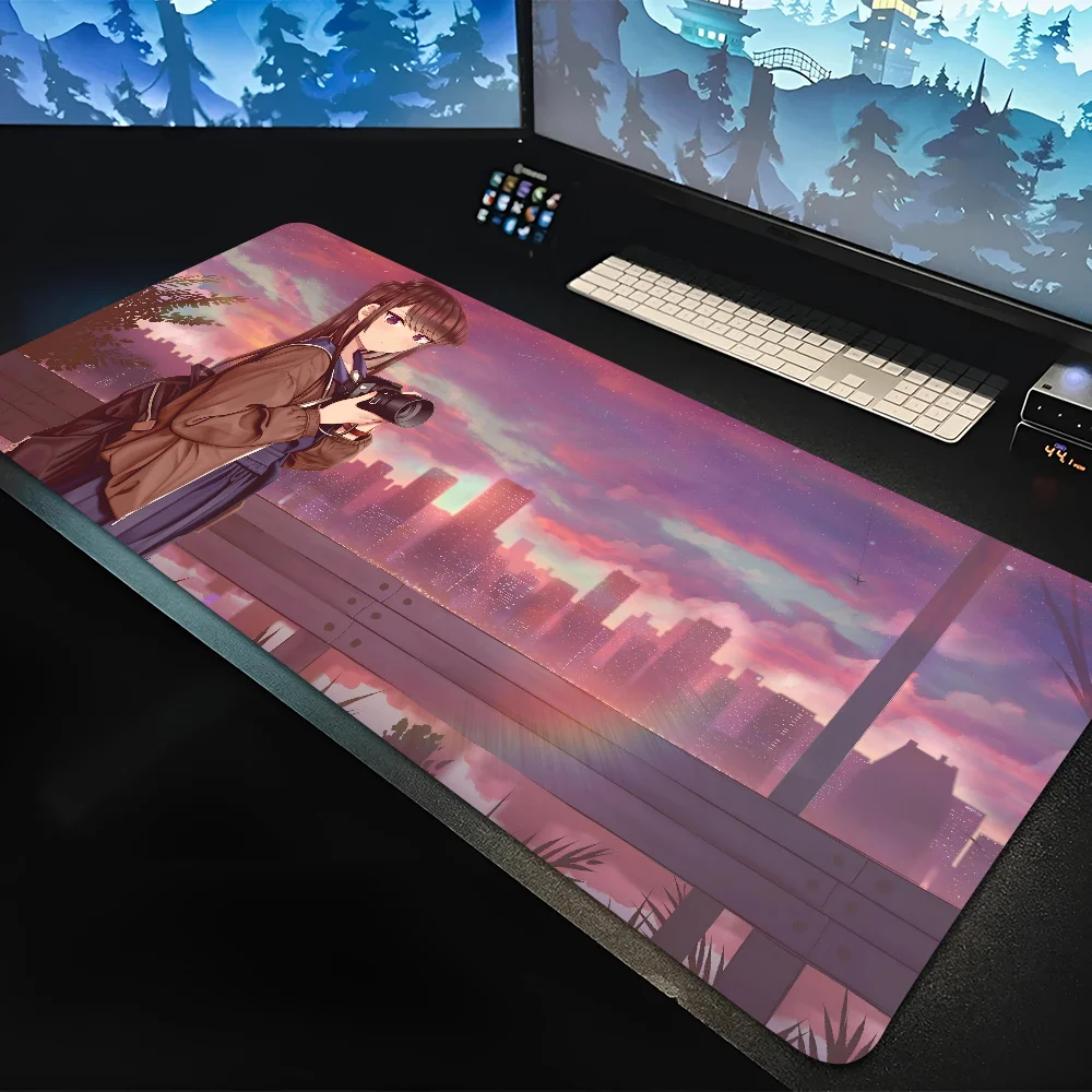Komi San Wa Comyushou Desu Non-slip Mouse Pad Suitable For Office Computers Laptops E-sports Game Desk Mats XXL Keyboard