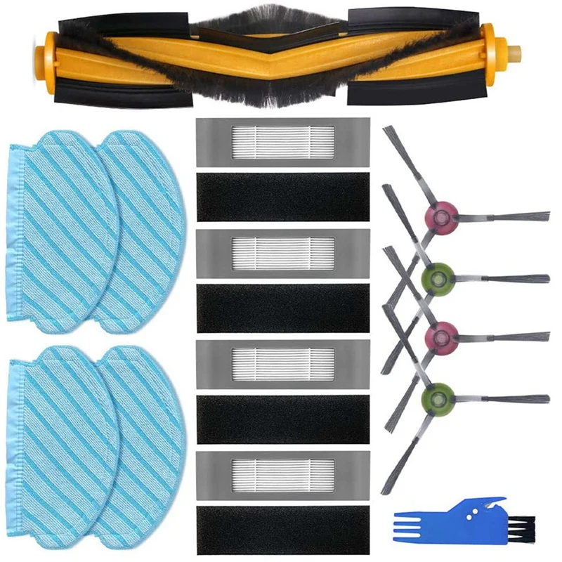 

Replacement Main Brush Side Brush HEPA Filters For Ecovacs Deebot OZMO 950 920 Robot Vacuum Cleaner Accessories