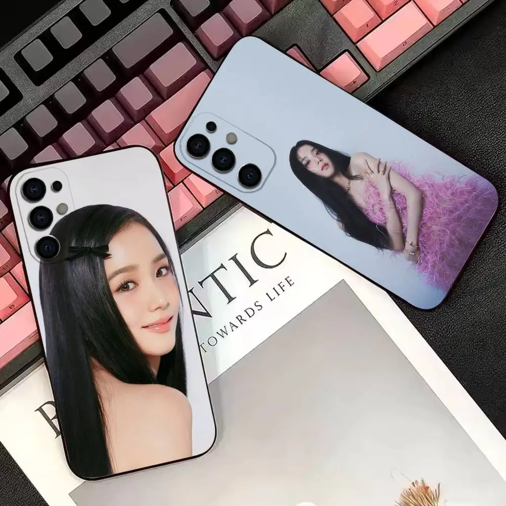 Фото Чехол для телефона K-Kpop K-Kim J-Jisoo для Samsung Galaxy S26 25 24 23 Ultra Plus №1