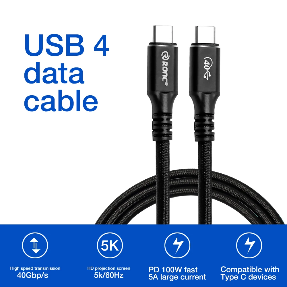 

Кабель для быстрой зарядки USB Type-C на USB Type-C, 100 Вт, 5 А