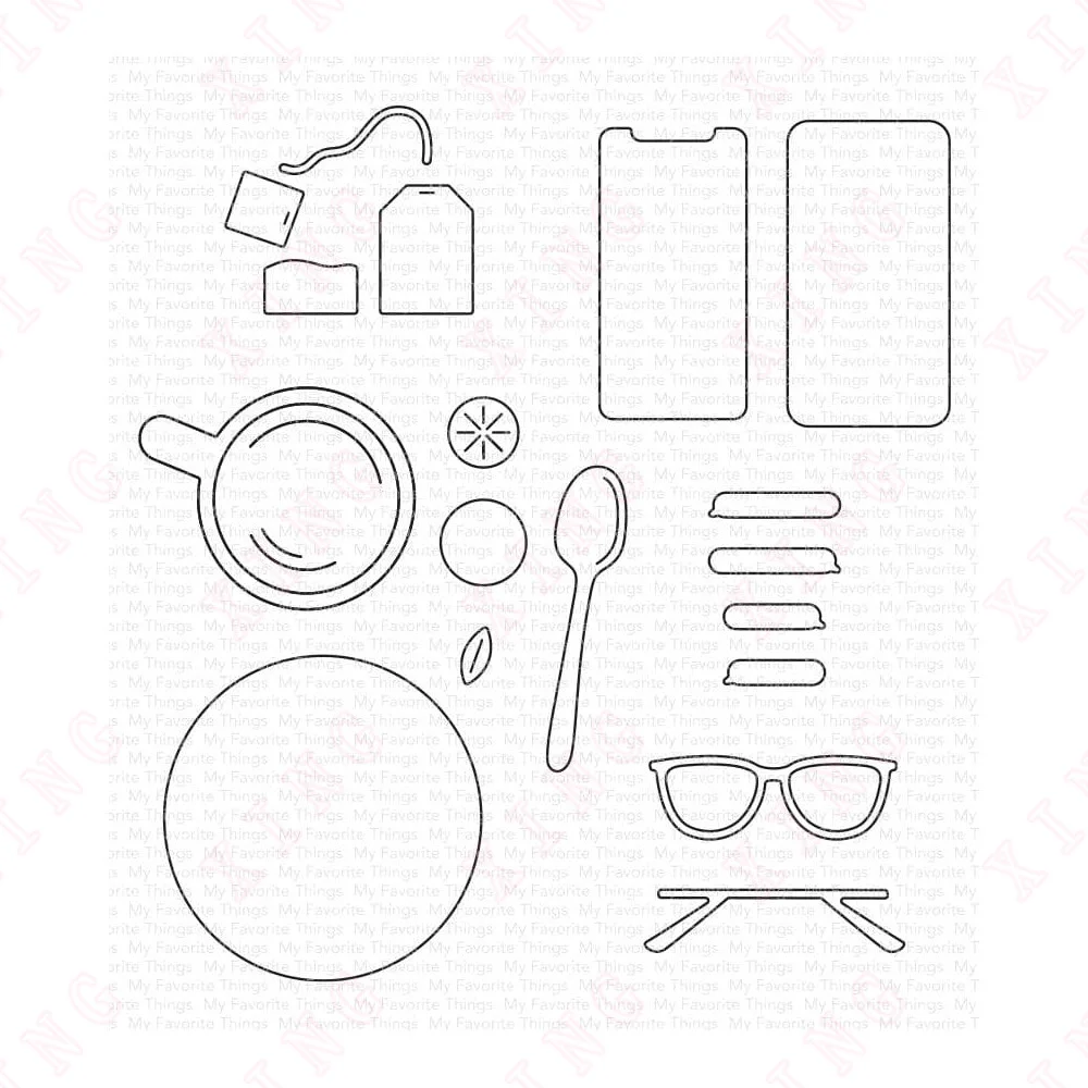 

New Creature Comforts Metal Cutting Dies Scrapbook Diy Handmade Decoration Craft Embossing Molds 2023 Album Card Paper Templates