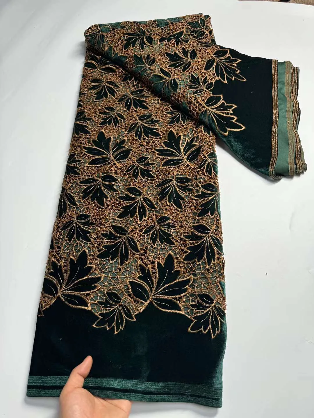 Hoh кружево высокого качества 2024 в африканском стиле высококачественное 5 ярдов