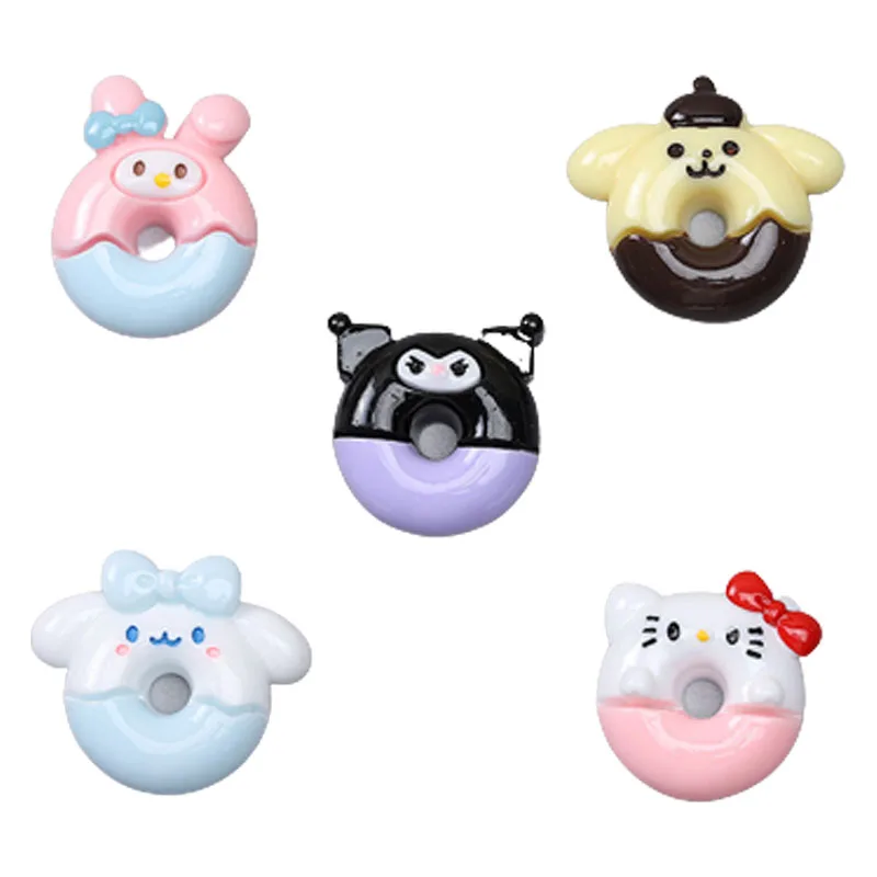 

Sanrios Kuromi Cinnamoroll My Melody Pompom Purins Hellokittys Anime Kawaii Diy Resin Phone Case Patch Material