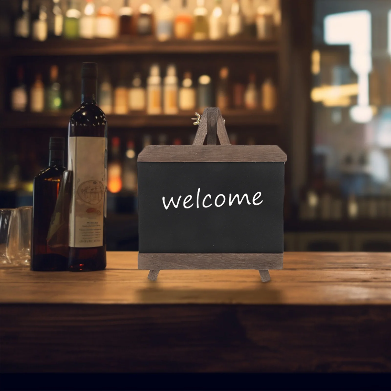 

Декоративная деревянная доска, украшения, винтажная доска для сообщений, записей, стоячие значки