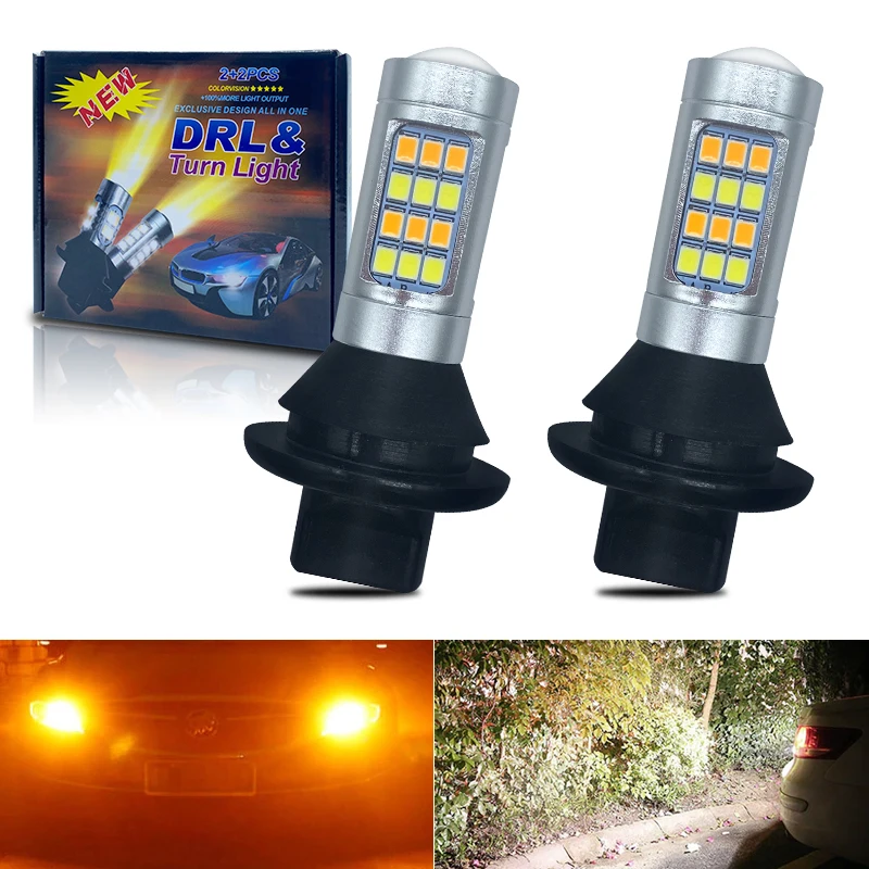 

Сигнал поворота DRL 42SMD 1156 BA15S BAU15S PY21W 7440 T20 Canbus, 2 шт.