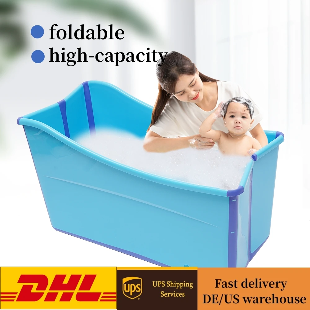 

Foldable Portable Bathtub Sauna Bath Rectangle Bucket Water Tub Adult Kid Spa Tub