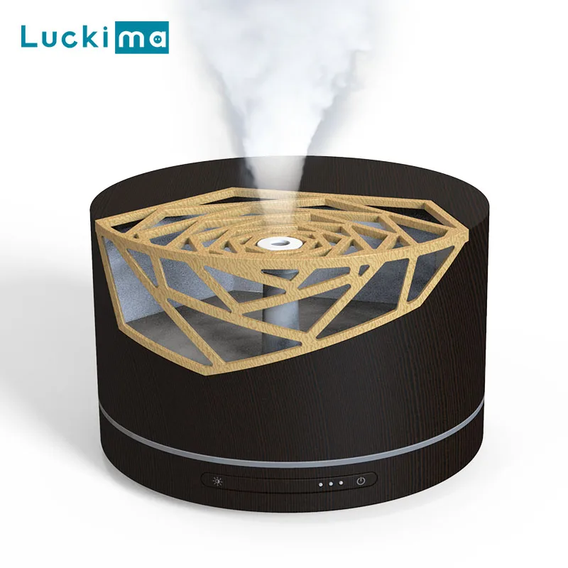 

New 400ML Essential Oil Diffuser Ultrasonic Cool Mist Air Humidifier Bedroom Aromatherapy Diffuser Night light for Home Office