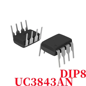 (10 Pieces) 100% New UC3843AN C3843AN DIP8 Chip