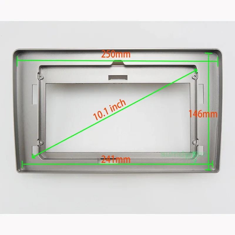 10 1-дюймовая автомобильная видеоприемная панель для TOYOTA Hiace 2010-2019 Android MP5-плеер WIFI