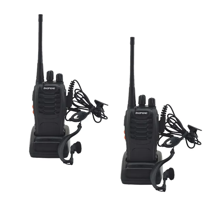 

2 шт./партия, портативная рация 888s UHF 400-470 МГц