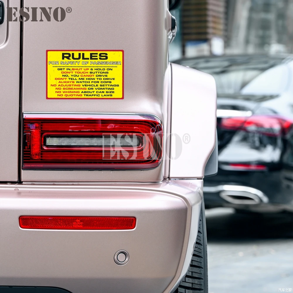 Автомобильный Стайлинг креативные забавные технические правила для