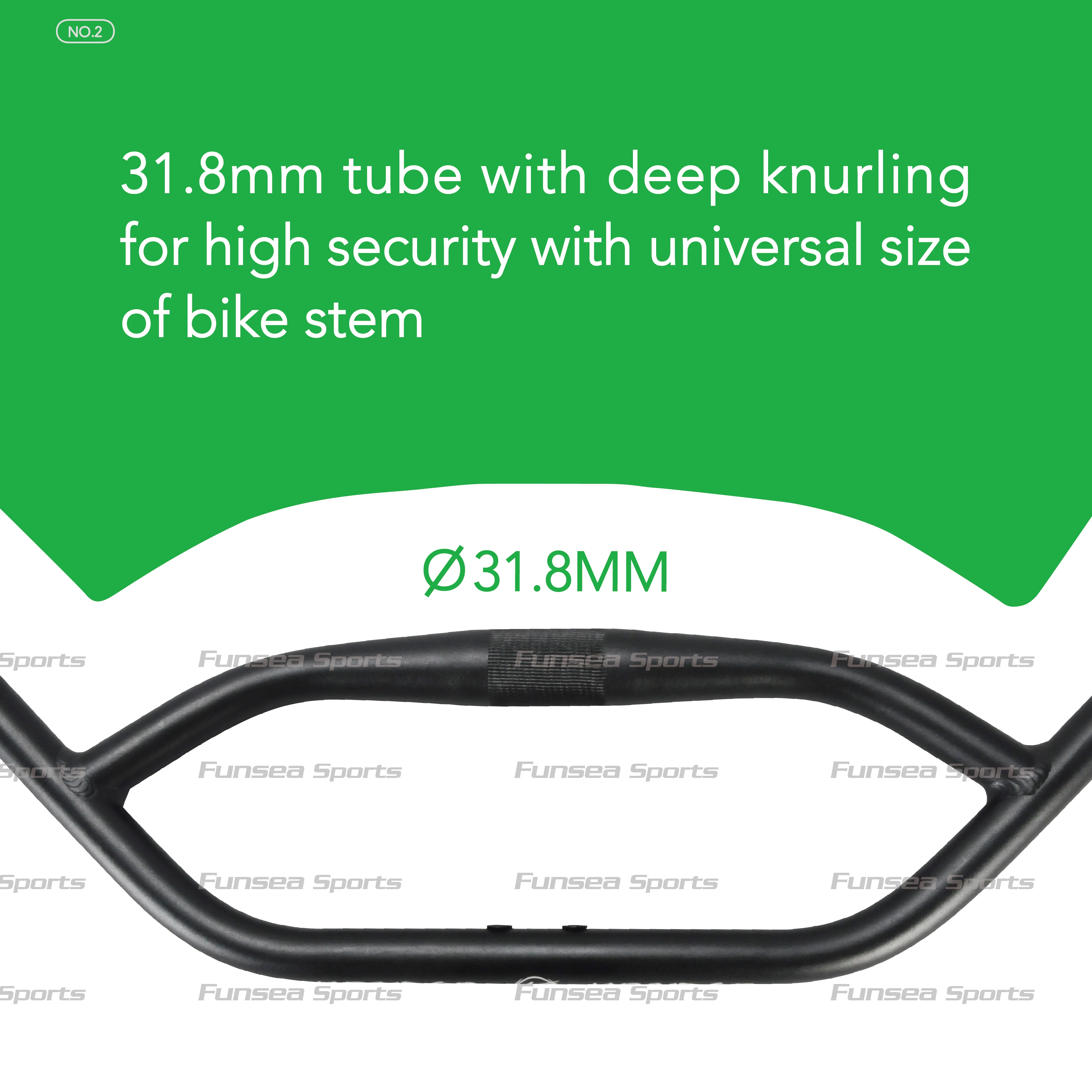 Велосипедный руль Funsea для горного велосипеда фэтбайка Треккинговая