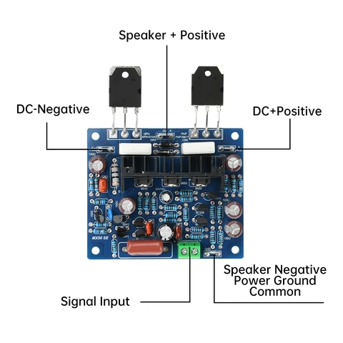 Aideepen DC15-45V MX50 SE двухканальный цифровой усилитель
