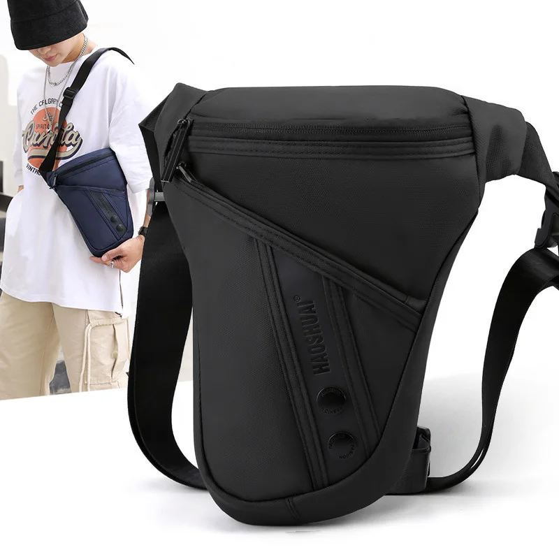 New outdoor riding leg bag multifunctional tactical chest bag sports leisure messenger bag waist bag Lu Yabao