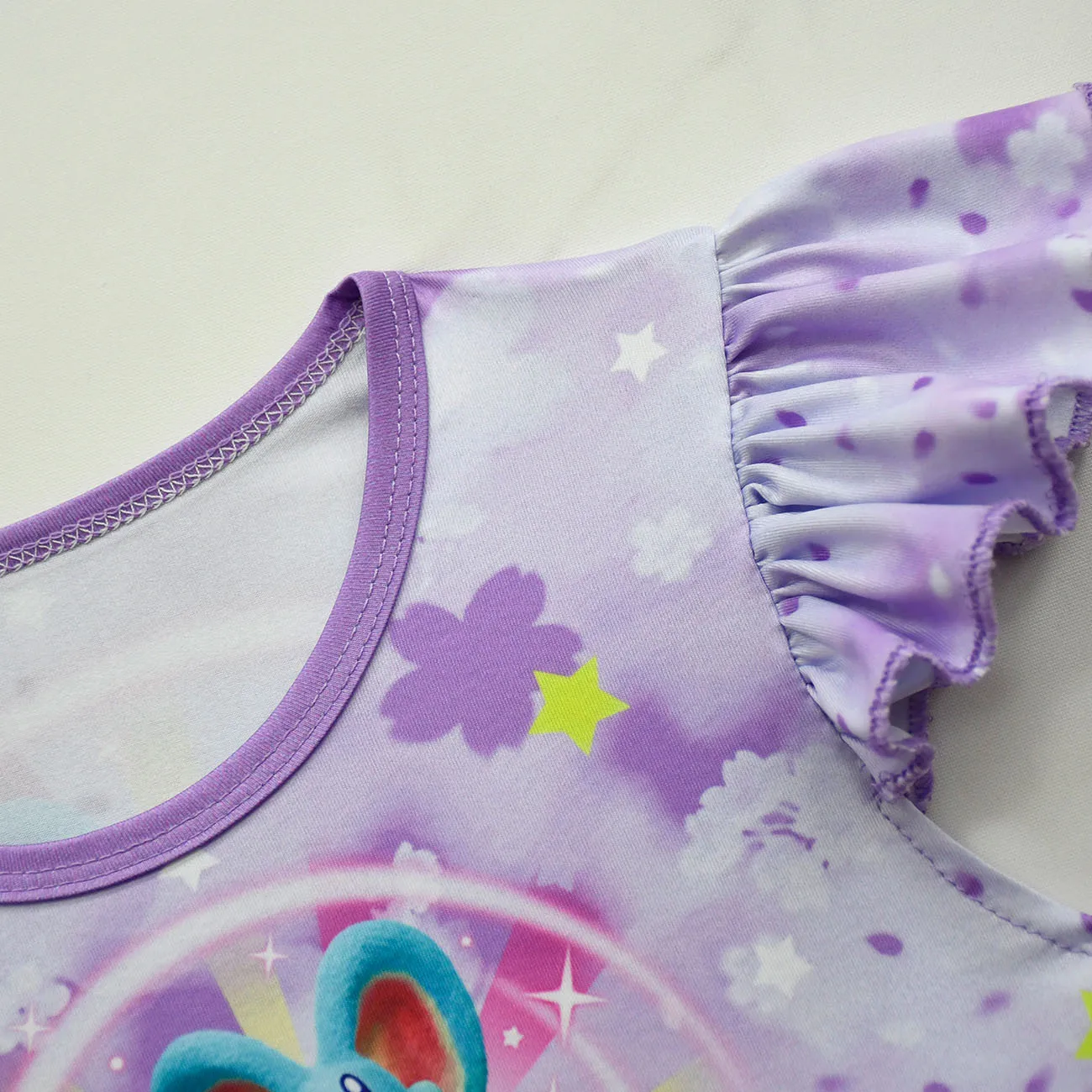 Летнее платье для девочек новинка модное милое платье-футболка малышей со