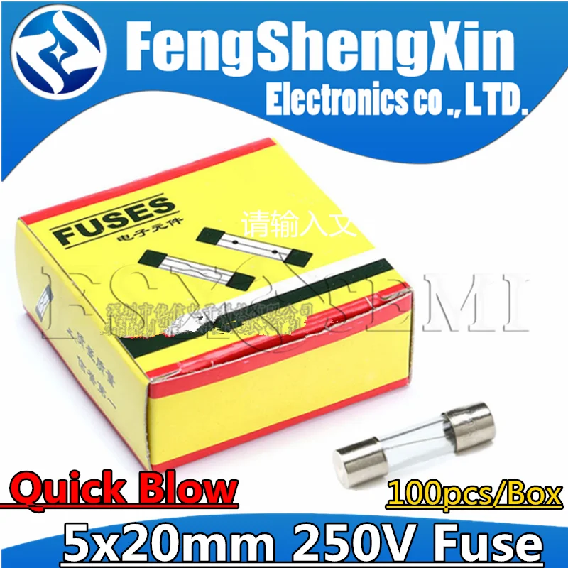 

Стеклянные предохранители FSXSEMI 5*20 0.1A-30A