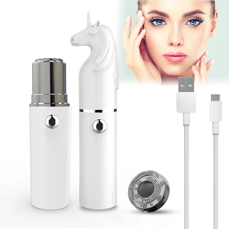 

Face Trimmer Female Private Part Electric Epilator for Women Tattoo Removal Removes Hairs Eyebrow Armpit Hair Remover Epilators