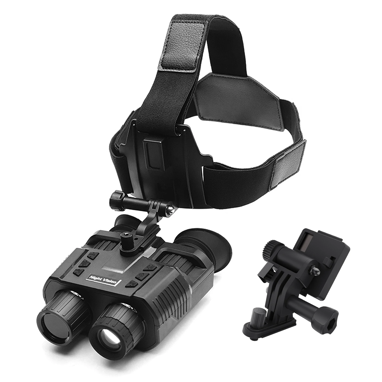 

Tomshoo 1080P Night Vision Goggles 8X Digital Zoom Infrared Head Mounted Night Vision Binoculars w 3D Display 250M Night Range