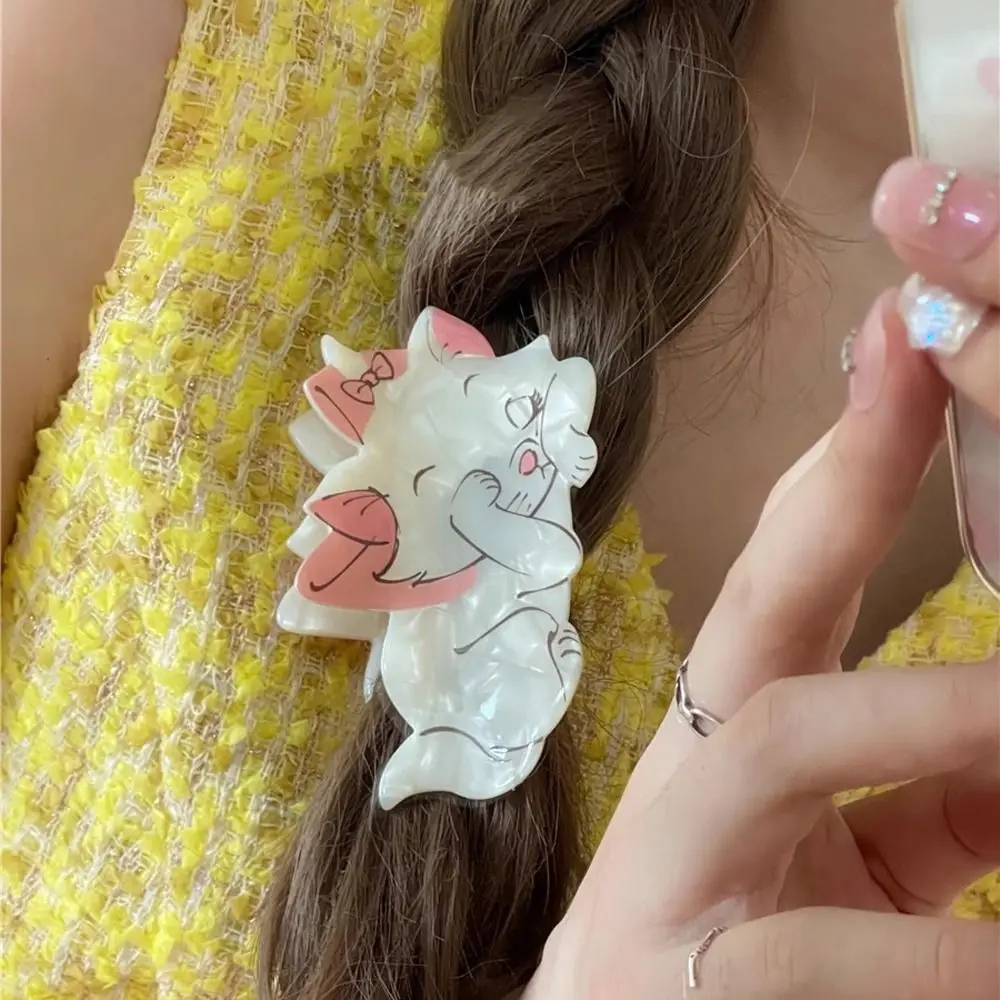 Милый ацетатный коготь из шерсти собаки мультяшное животное ацетатная заколка в