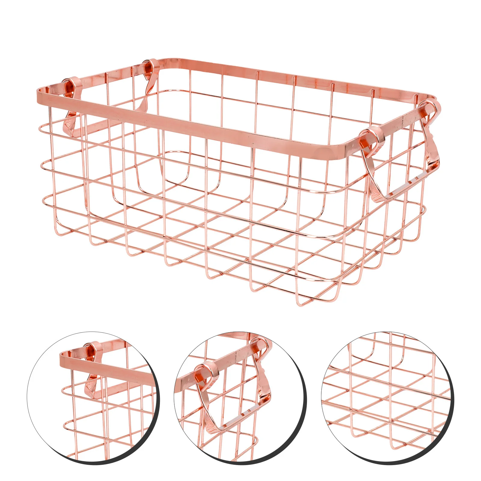 

Вегетарианская диета, жареная еда, железная корзина для хранения, ручное освежение, фрукты с ручкой, проволочная сетка, Золотой Декор