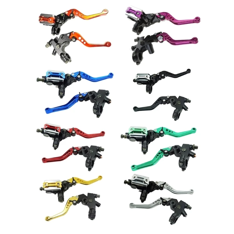 

652F Motorcycle Clutch Hydraulic Brake Cylinder Levers 7/8" 22mm