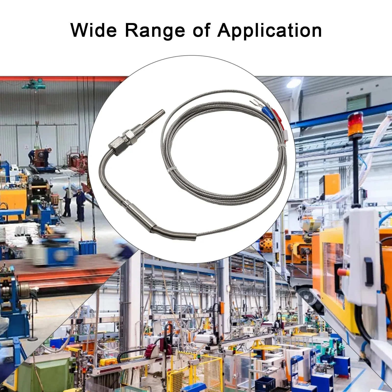 Термопары EGT типа K из нержавеющей стали аксессуары 1200 °C регулируемый