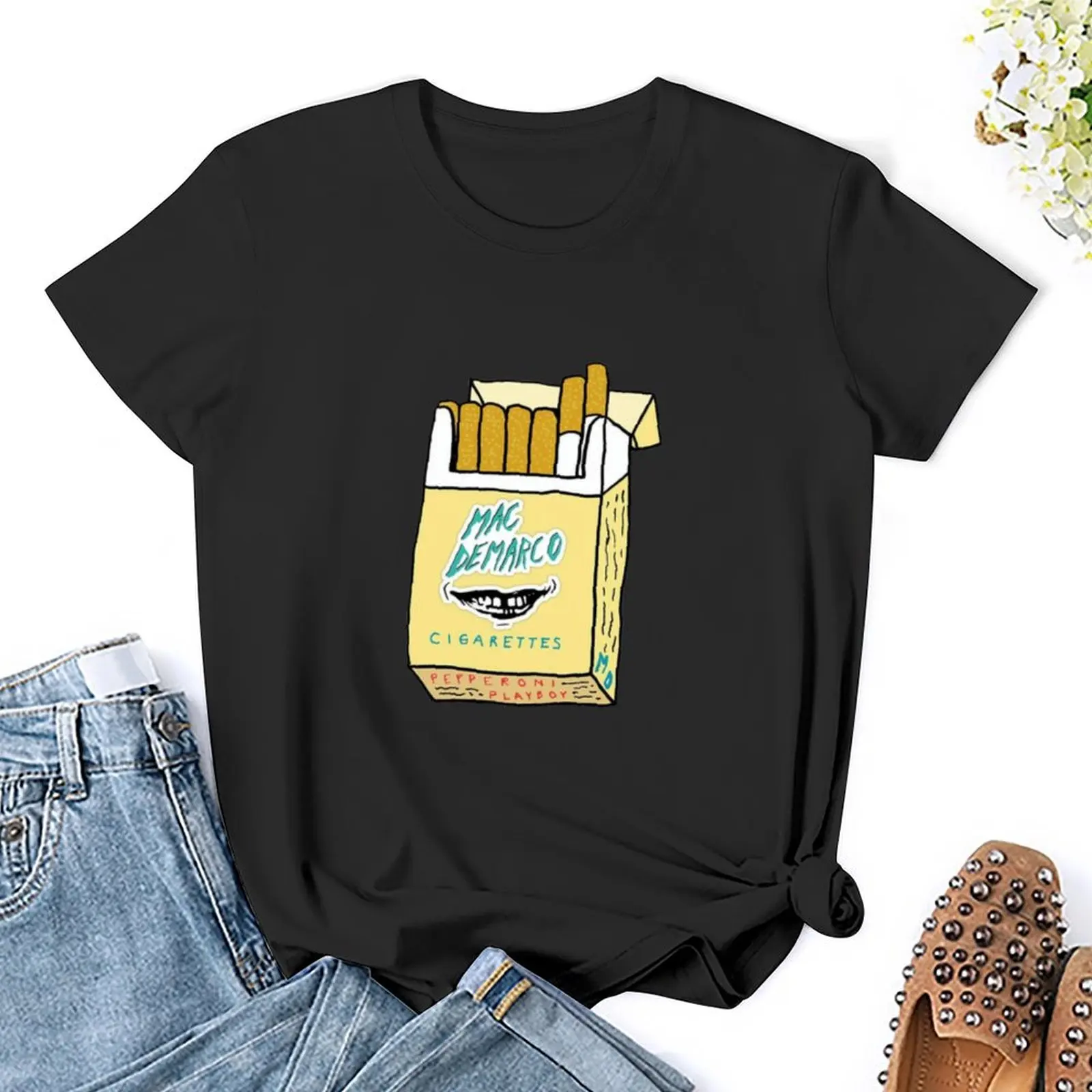 Женская футболка-блузка с принтом