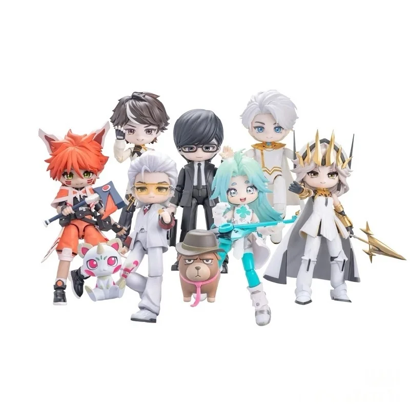 Фото Новая фигурка To Be Hero X Q-Version Trust Q Version Articulated Figure Blind Box Queen Anime Figures Ghostblade Dragon Boy Gift Toy №1