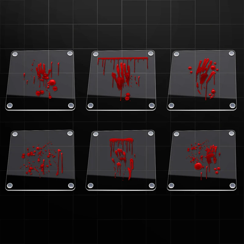 Креативная Акриловая Подставка Ужасов На Хэллоуин С Рисунком Ладони Дизайн