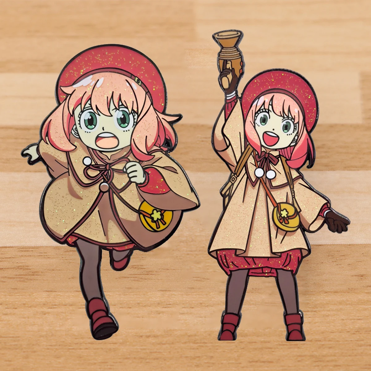 Женская эмалированная брошь на лацкан, в стиле аниме | AliExpress