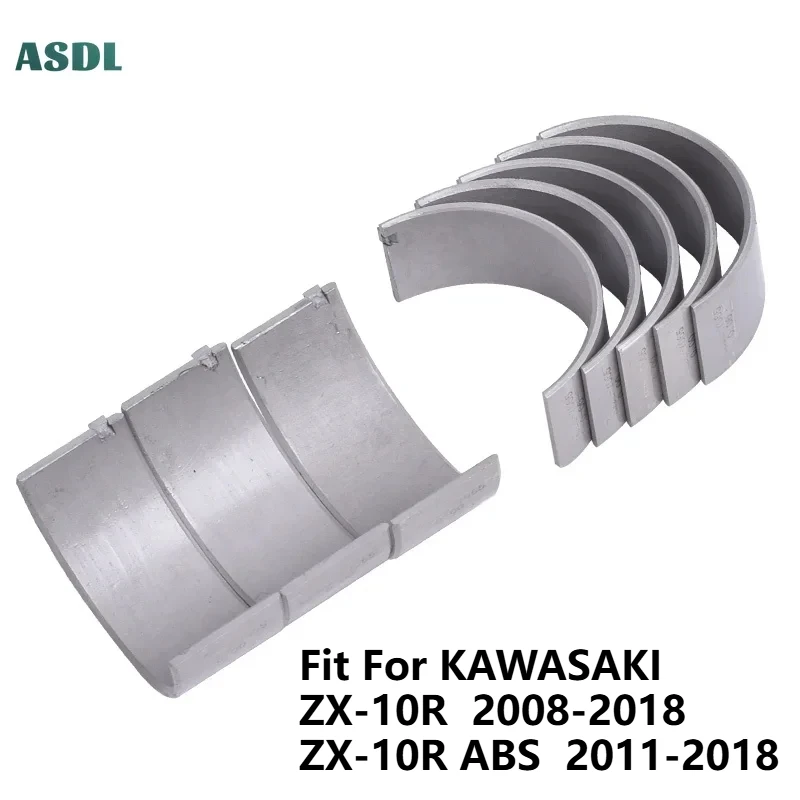 8 шт./компл. 34 5 мм STD 0 25 + 75 100 шатунный подшипник мотоцикла для KAWASAKI ZX1000 Ninja 1000 ZX 10R