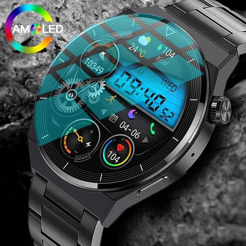 

For Huawei Watch GT3 Pro AMOLED HD Display Smart Watches Men Voice Calling Sport Fitness Tracker IP68 Waterproof Smartwatch 2023