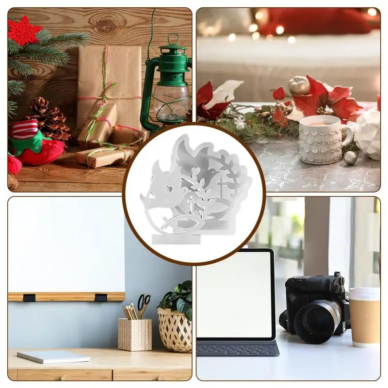 Смоляная форма для животных птиц силиконовая голубей многоразовые формы литья