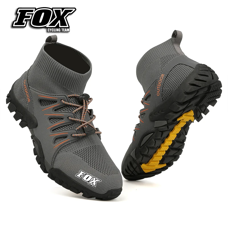 Мужские мотоциклетные кроссовки Fox водонепроницаемая обувь для горного