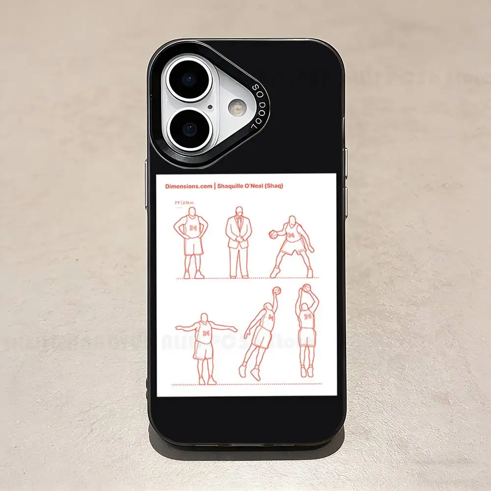 Фото Чехол S-Shaquille O'Neal для iPhone 11 12 13 14 15 16 17 Pro Max XS X XR №3