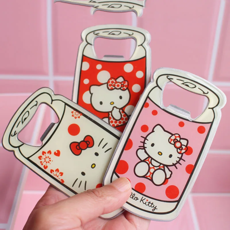 

Sanrio Hellokitty Cinnamoroll Kawaii открывалка для пивных бутылок Персонализированная креативная портативная открывалка для ресторана столовой домашняя открывалка для бутылок