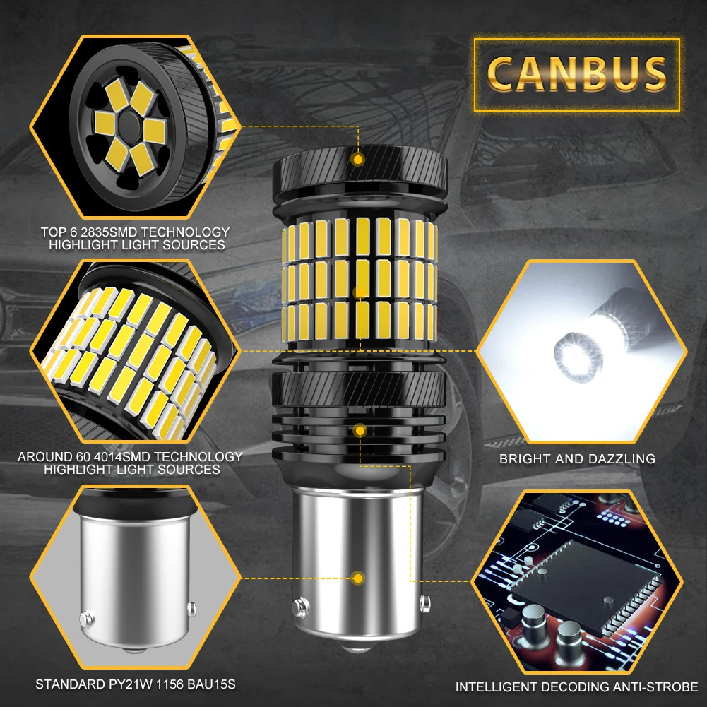 2 шт. автомобильные поворотные сигнальные лампы 12 В