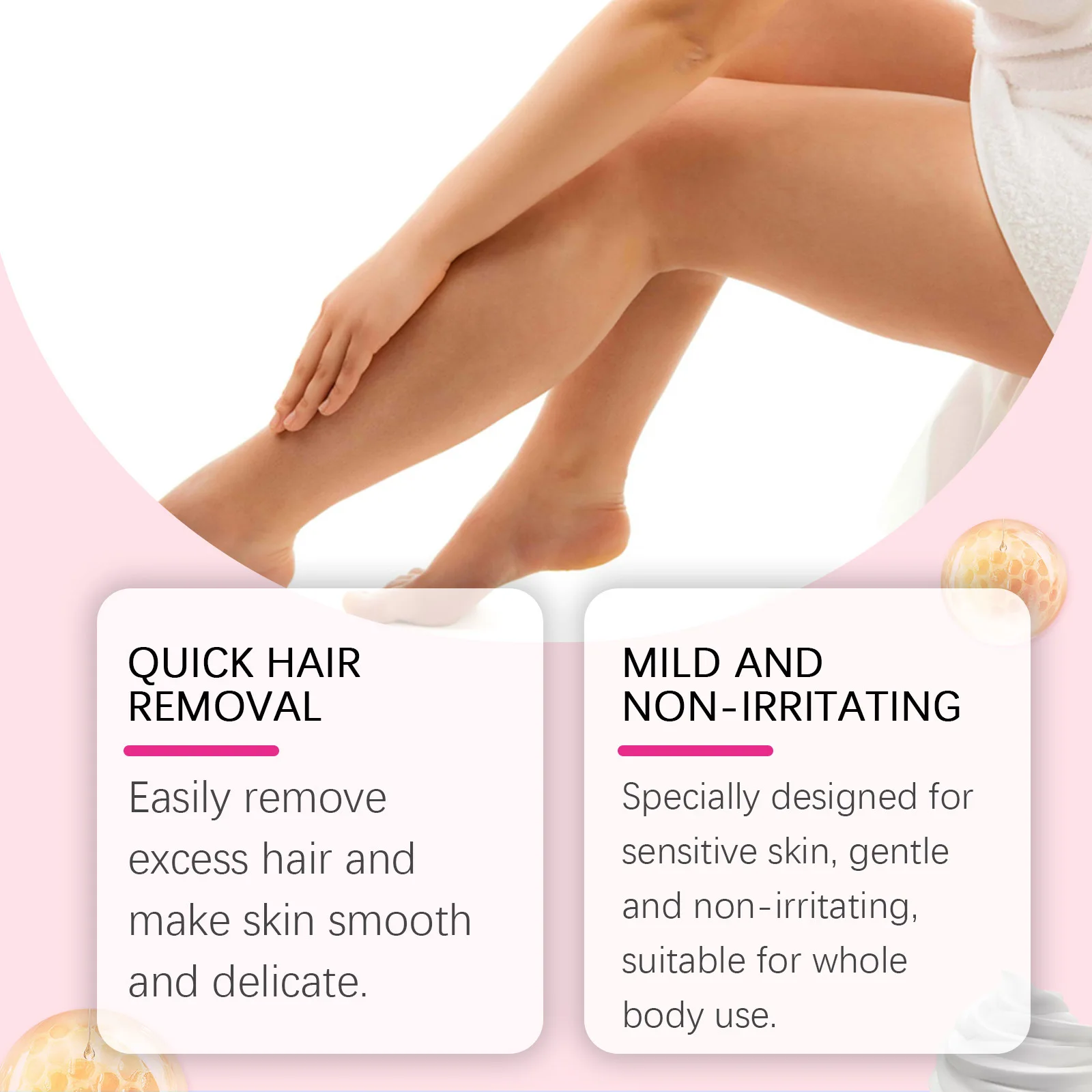 Эпилятор для удаления волос с пчелиного воска мягкое Бритье