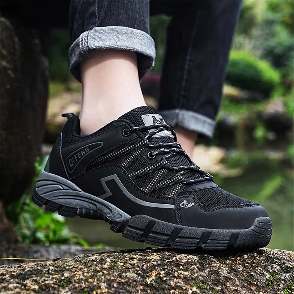 

Черные и красные ботинки на шнуровке, летняя походная обувь, мужские походные ботинки, кроссовки, спортивные Сникеры для тренировок, небольшая цена, YDX1, 36-47