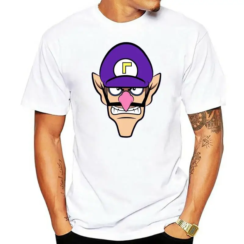 Мужская футболка Waluigi Футболка с принтом футболки топ