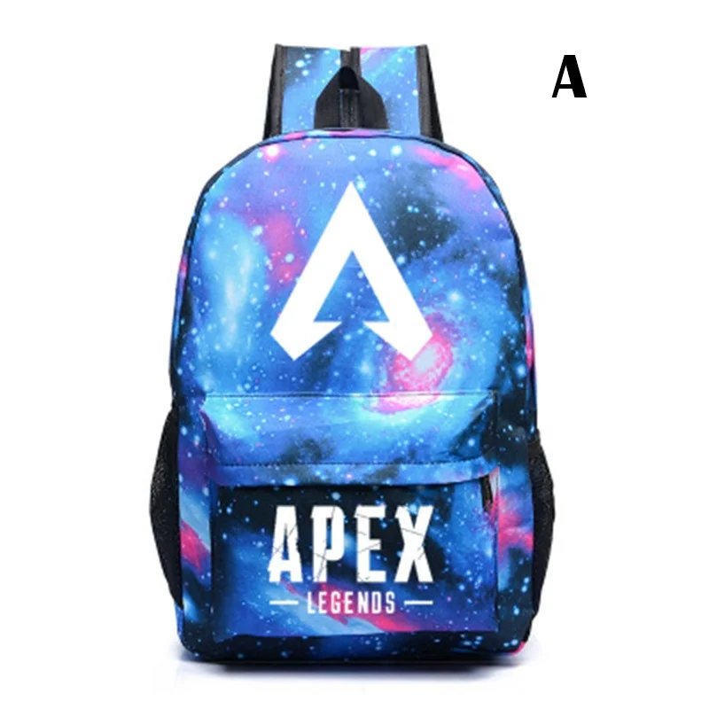 

Game Apexs Legends Bag Computer Backpack Luminous Travel Shoulder Pack Bag School Bag