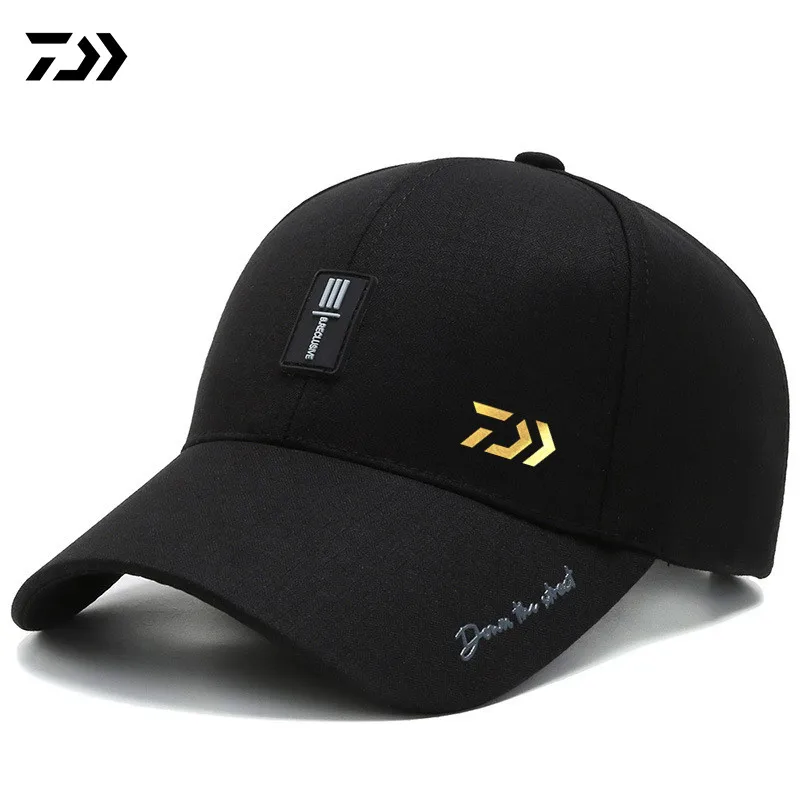 

2023 Daiwa Рыболовная шляпа летняя уличная спортивная дорожная дышащая быстросохнущая бейсболка для верховой езды Регулируемая Солнцезащитная шляпа