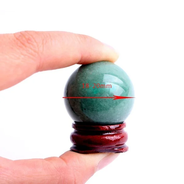 Натуральный Аметист обсидиановый камень 18-20 мм Хрустальный шар сферическая