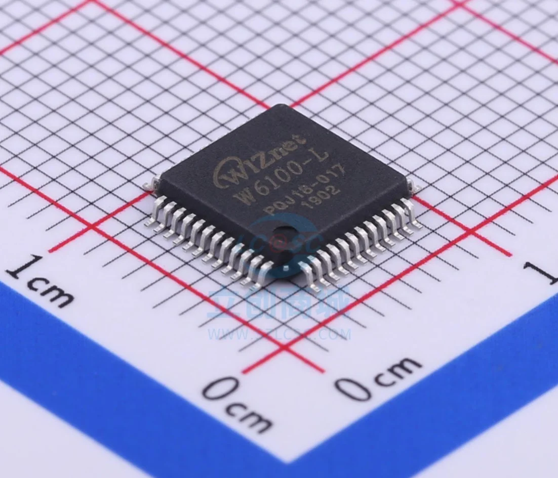 

W6100 package LQFP-48 new original genuine Ethernet IC chip