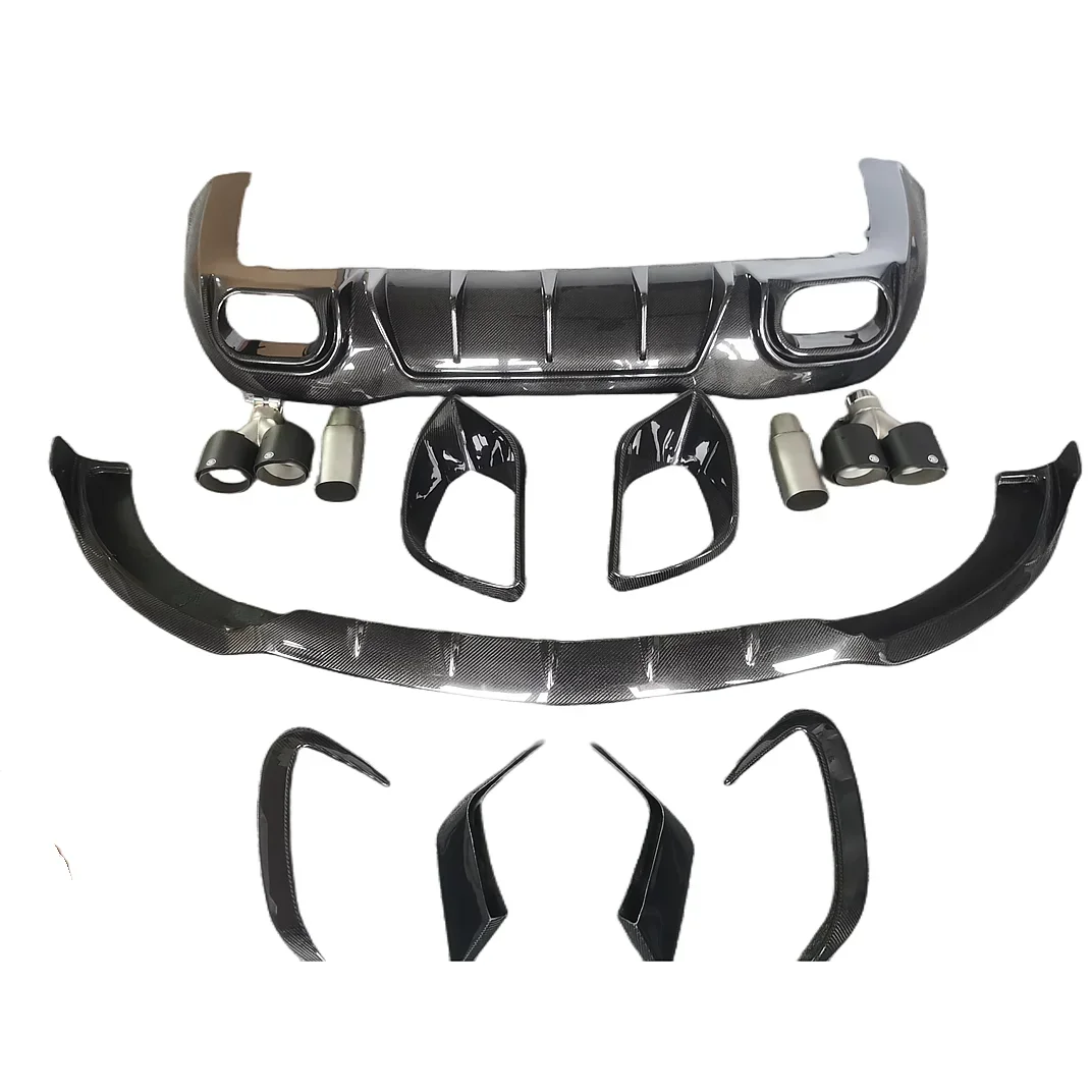 КОМПЛЕКТ переднего бампера BRAB BS STYLE из углеродного волокна для BENZ AMG GT63 GT63S 2019-2020