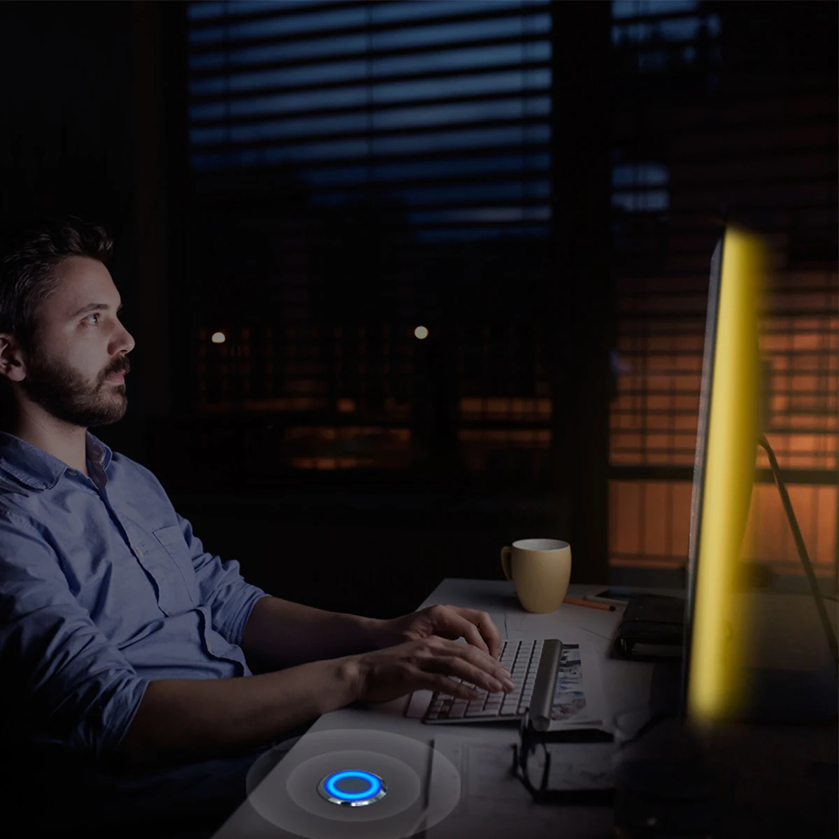 Сенсорный выключатель со светодиодной лентой лампа с питанием от USB скрытым