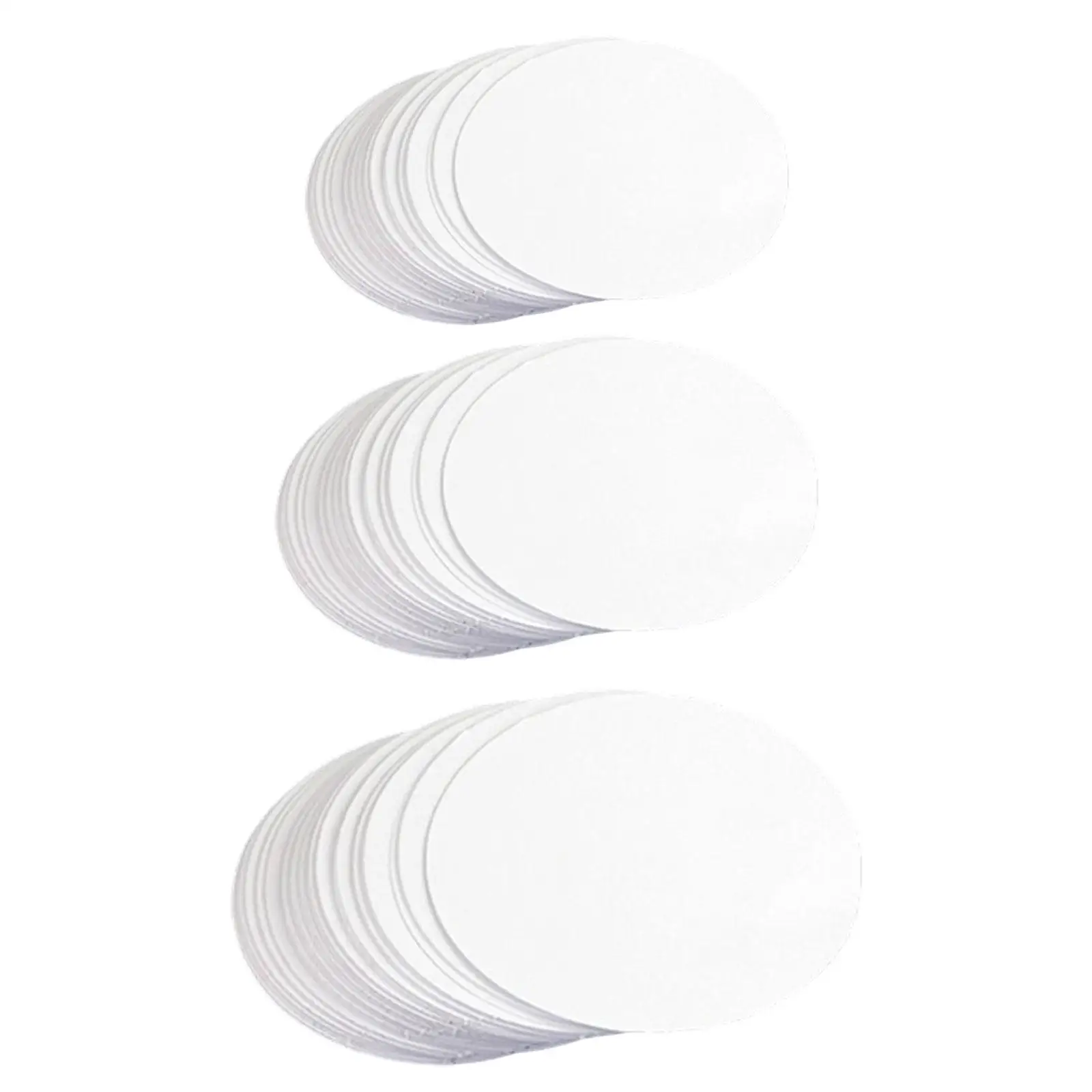 

100pcs Button Badges Blank Paper Craft Supplies Easy Replacement Round Blank